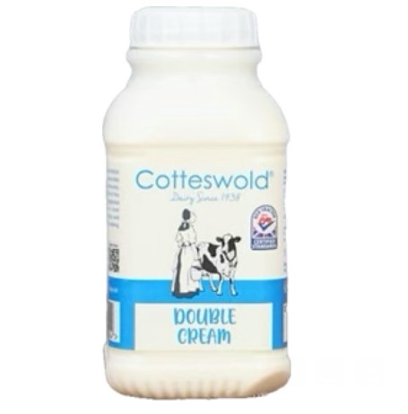 Cotteswold Dairy double cream 250ml