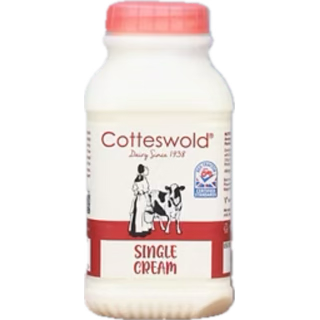 Cotteswold Dairy single cream 250ml